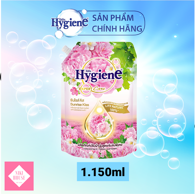 NEW [SIÊU THƠM - MỀM] Nước xả vải Đậm Đặc Thái Lan HYGIENE 1.150ml (túi)