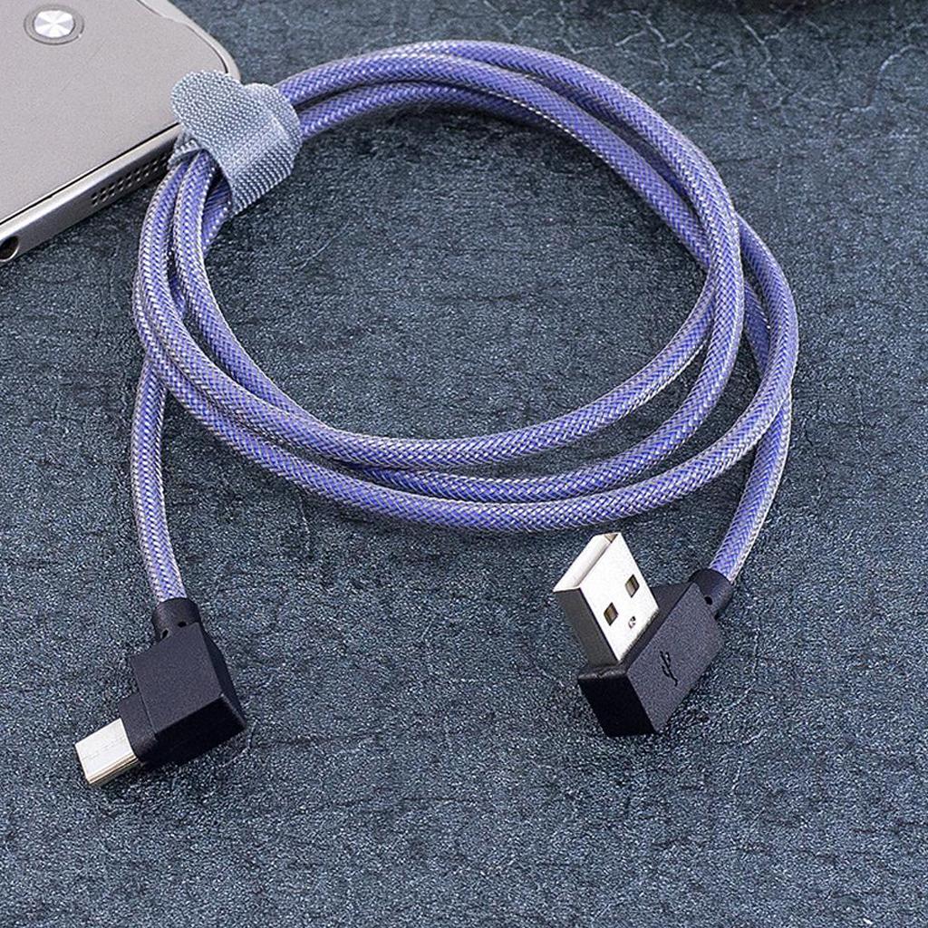 90 Degree Type C Fast Charging Adapter Cable