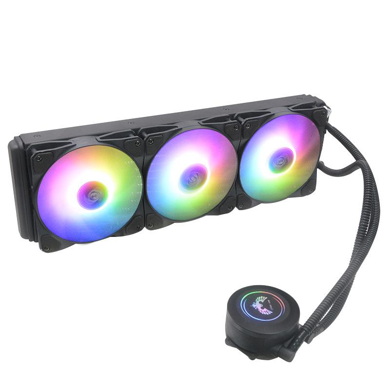Bán hàng trực tiếp thuận lợi nhất Tản nhiệt CPU máy tính Tản nhiệt nước CPU Quạt RGB phiên bản độc quyền tản nhiệt nước tất cả trong một