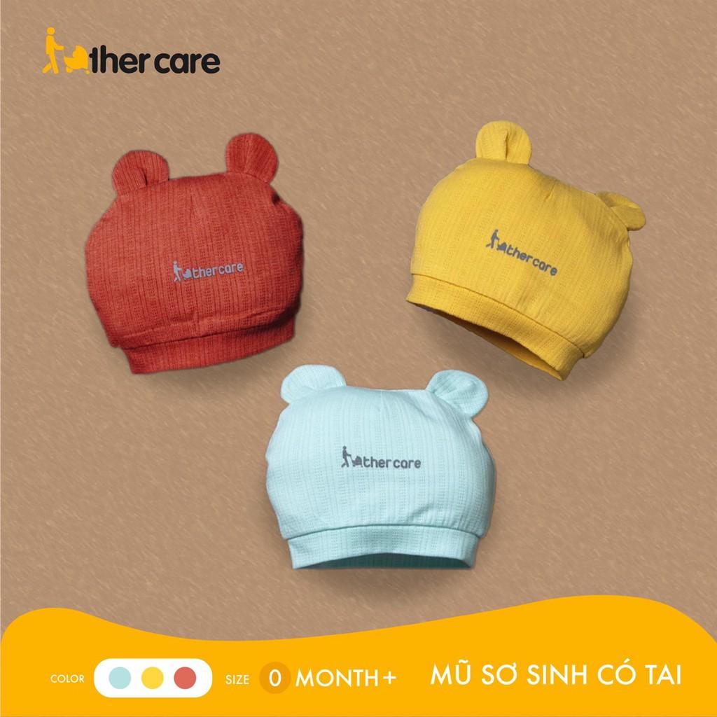 Set Mũ Sơ Sinh Trơn FatherCare Có Tai - Fc487 FC488