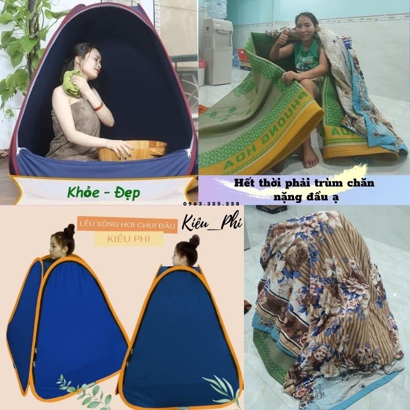 Lều xông hơi sau sinh gấp gọn - Lều Xông hơi tại nhà tự bung màu ngẫu nhiên thương hiệu Kiều Phi