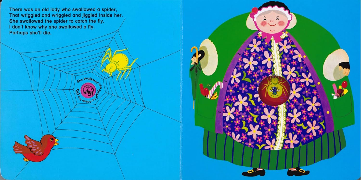 Sách tiếng Anh - There Was an Old Lady Who Swallowed a Fly
