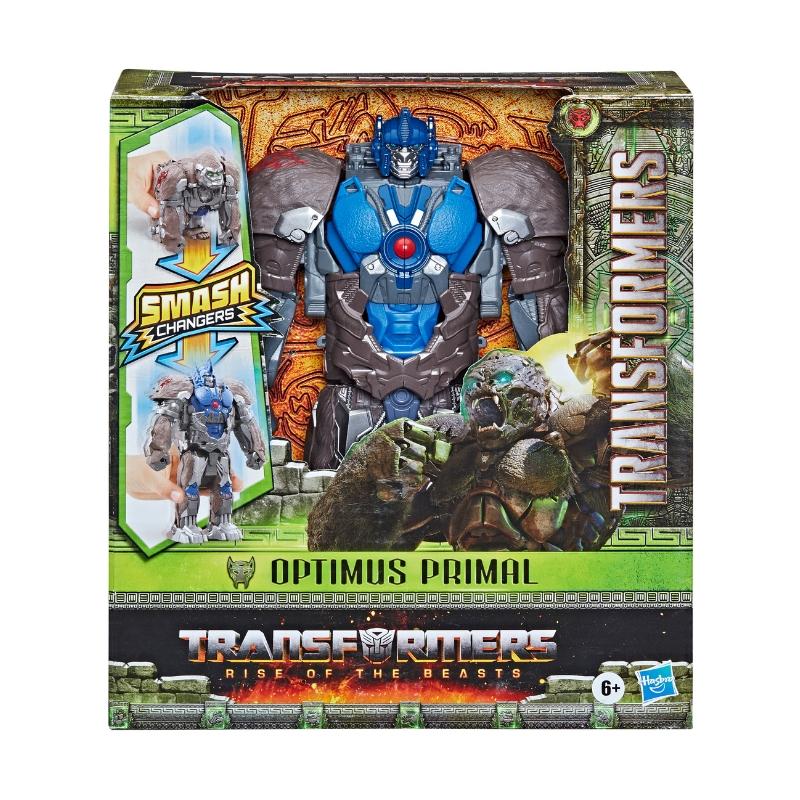 Đồ Chơi Mô Hình Movie 7 Optimus Primal Dòng Smash Changers Transformers F4641/F3900