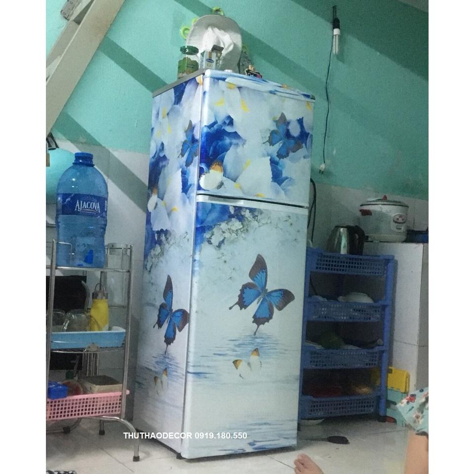 COMBO 3 TẤM GIỐNG NHAU - Decal dán kính tủ lạnh