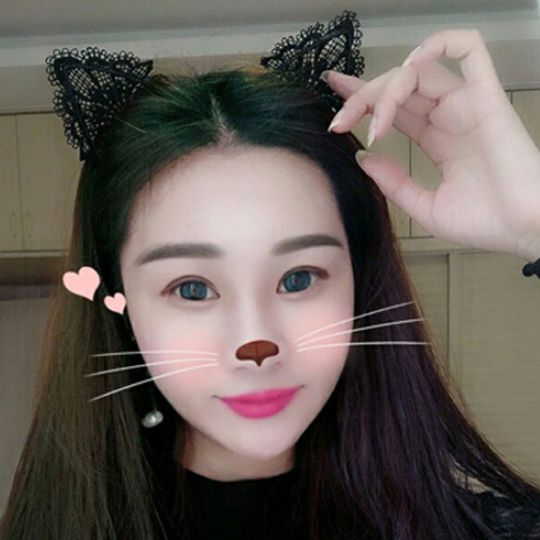 Kẹp tóc tai mèo dễ thương Hàn Quốc