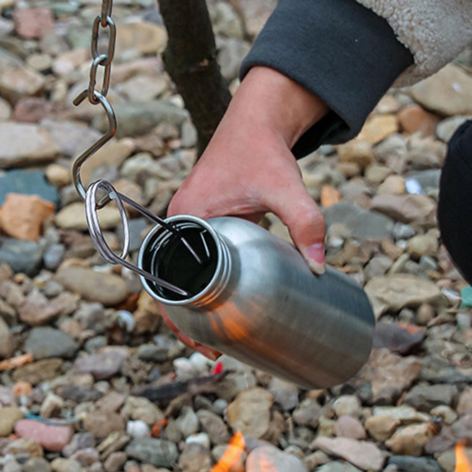 Camping Fish Mouth Spreader Water  Stainless Steel for Cookware