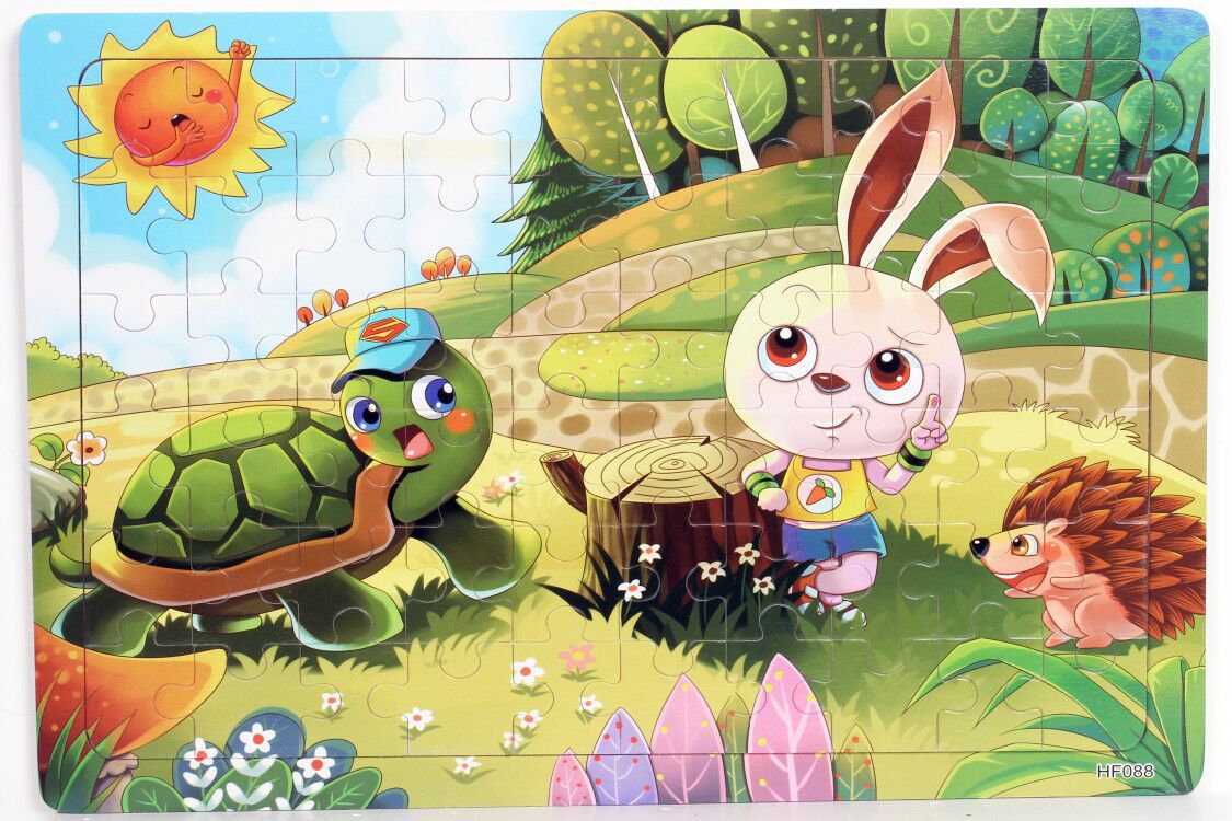 Đồ chơi tranh xếp hình 60 miếng puzzle - Đồ chơi thông minh cho bé