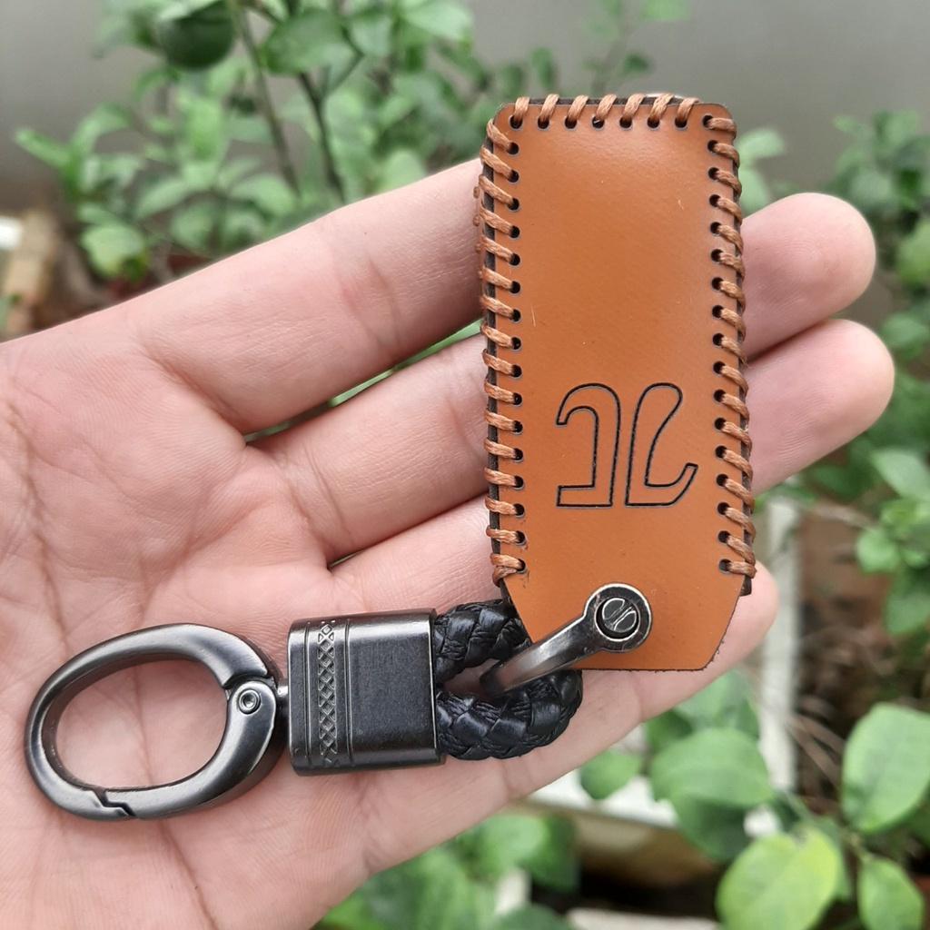 Bao Da Chìa Khóa Remote Pitech chống trộm, keyfob Pi V1 và V2 da thật 100%, bảo hành 2 năm,