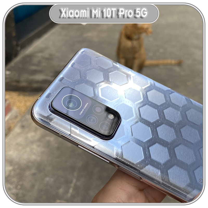 Miếng dán PPF mặt sau trong 3D Tổ ong cho Xiaomi Mi 10T - 10T Pro