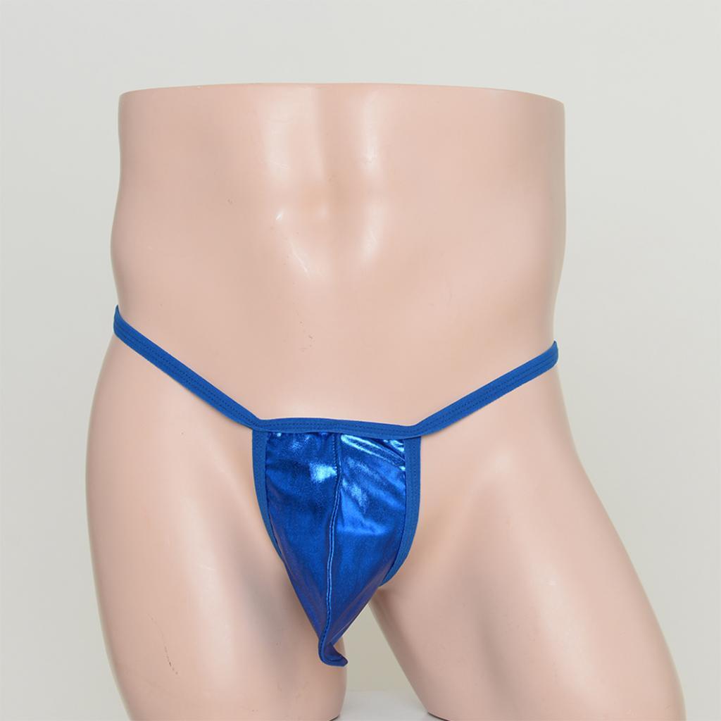 2-3pack Men Back Tassel Chain T-Back Underwear Low-rise Bikini G-String Thong