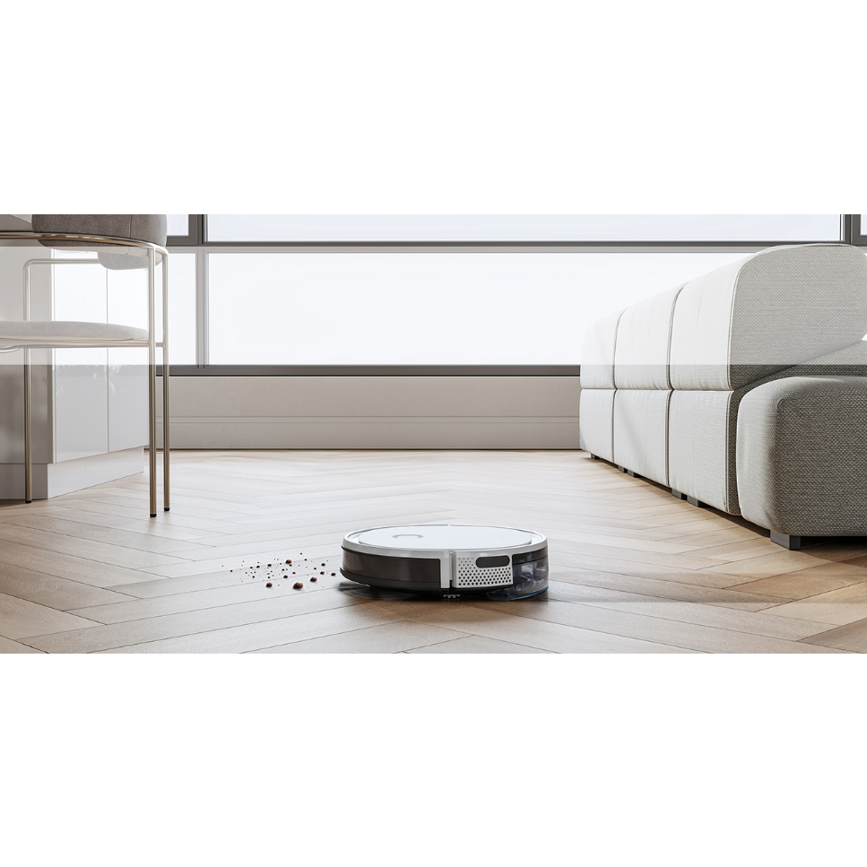 Robot Hút Bụi Lau Nhà ECOVACS DEEBOT U2 PRO, Máy Hút Bụi Lau Nhà Hơi Nước Tự Động, Điều Khiển Từ Xa, Cảm Biến Thông Minh, Chống Rơi Cầu Thang, Không Dây, Kết Nối App Điện Thoại, Bảo Hành 12 Tháng