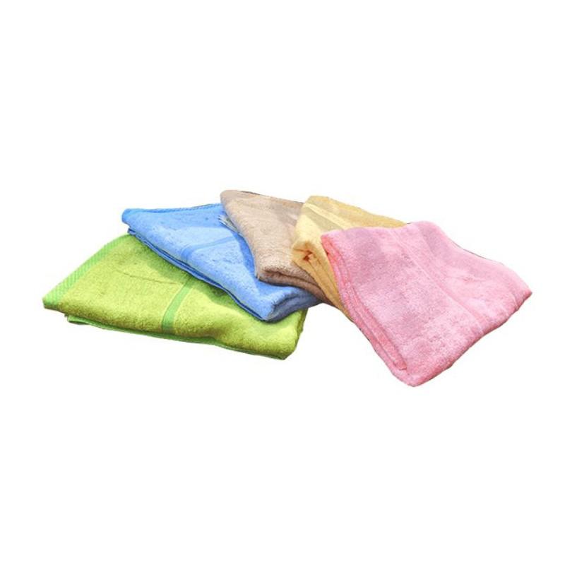 Khăn mặt cotton 30x50 cm mềm mại thấm hút tốt, dùng để lau mặt lau người, giao màu ngẫu nhiên