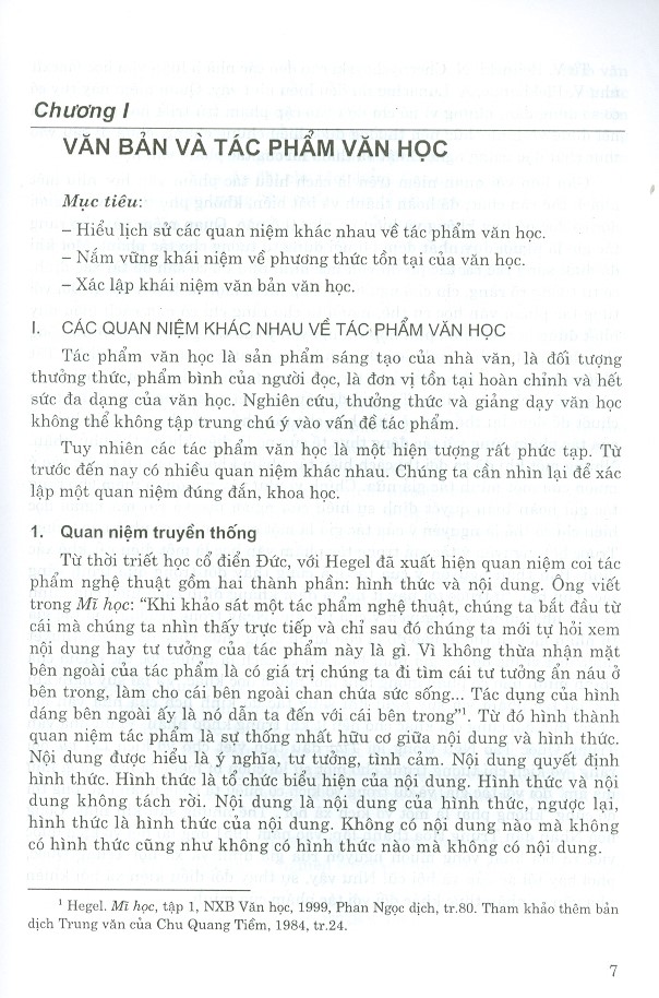 Giáo Trình Lí Luận Văn Học - Tác Phẩm Và Thể Loại Văn Học