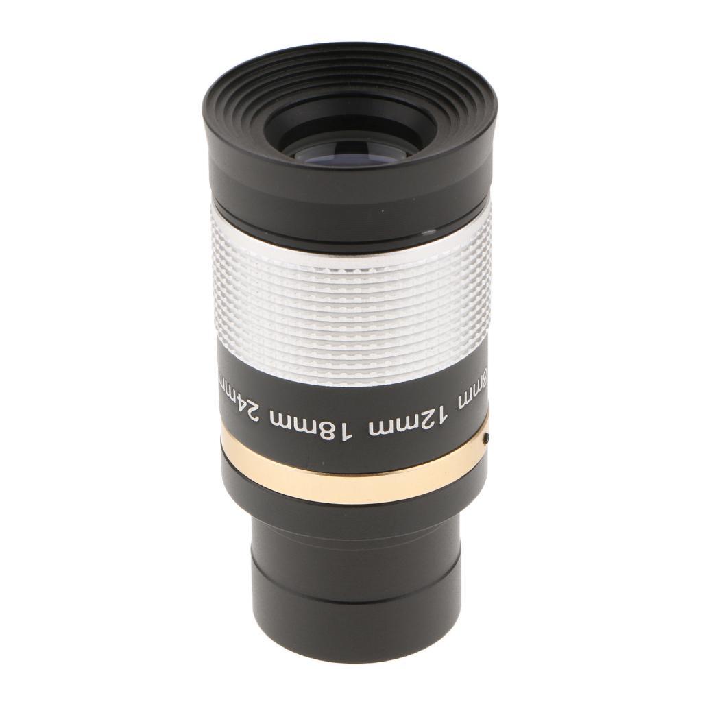 Metal 1.25” 8-24mm Eyepiece+4x Lens Filter Set for Astronomy Telescope