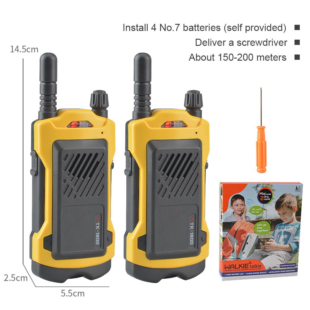 2 chiếc Tầm xa Di động Cuộc gọi Không dây Cầm tay Hai chiều Radio LED Walkie-Talkies