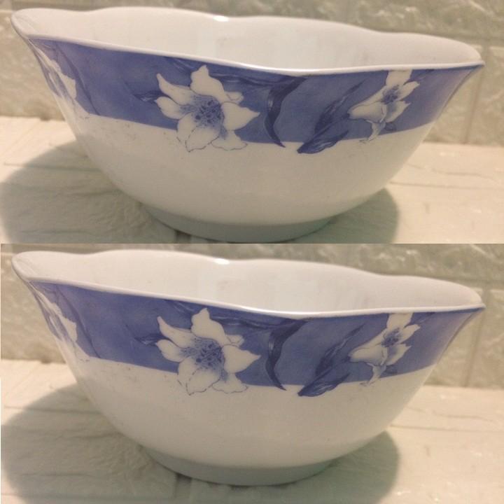 COMBO 2 Tô canh 17,4 cm hoa DÂY XANH SỨ cao cấp