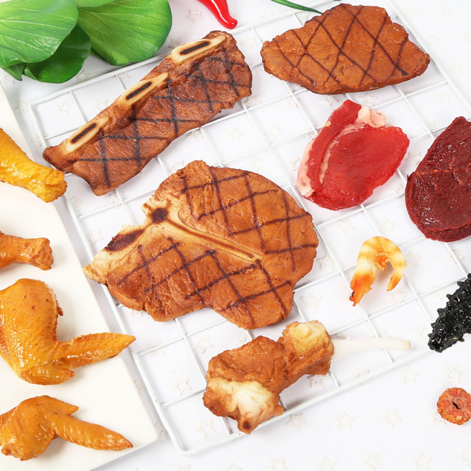 Simulation Meat Fake Cooked Meat Lifelike for Hotel Shops Display