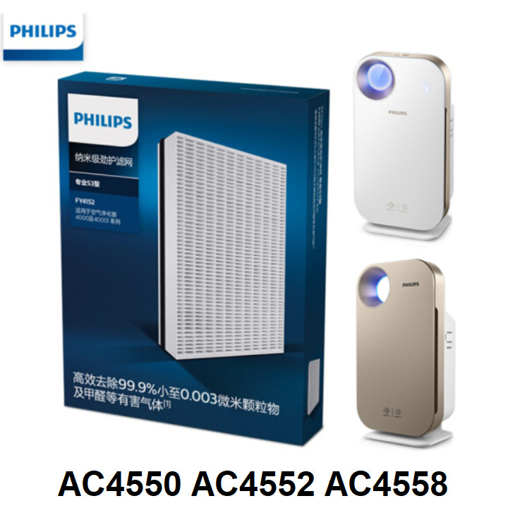 Tấm lọc, màng lọc thay thế Philips FY4152/00 dùng cho các mã AC4550, AC4552, AC4558 - Hàng nhập khẩu