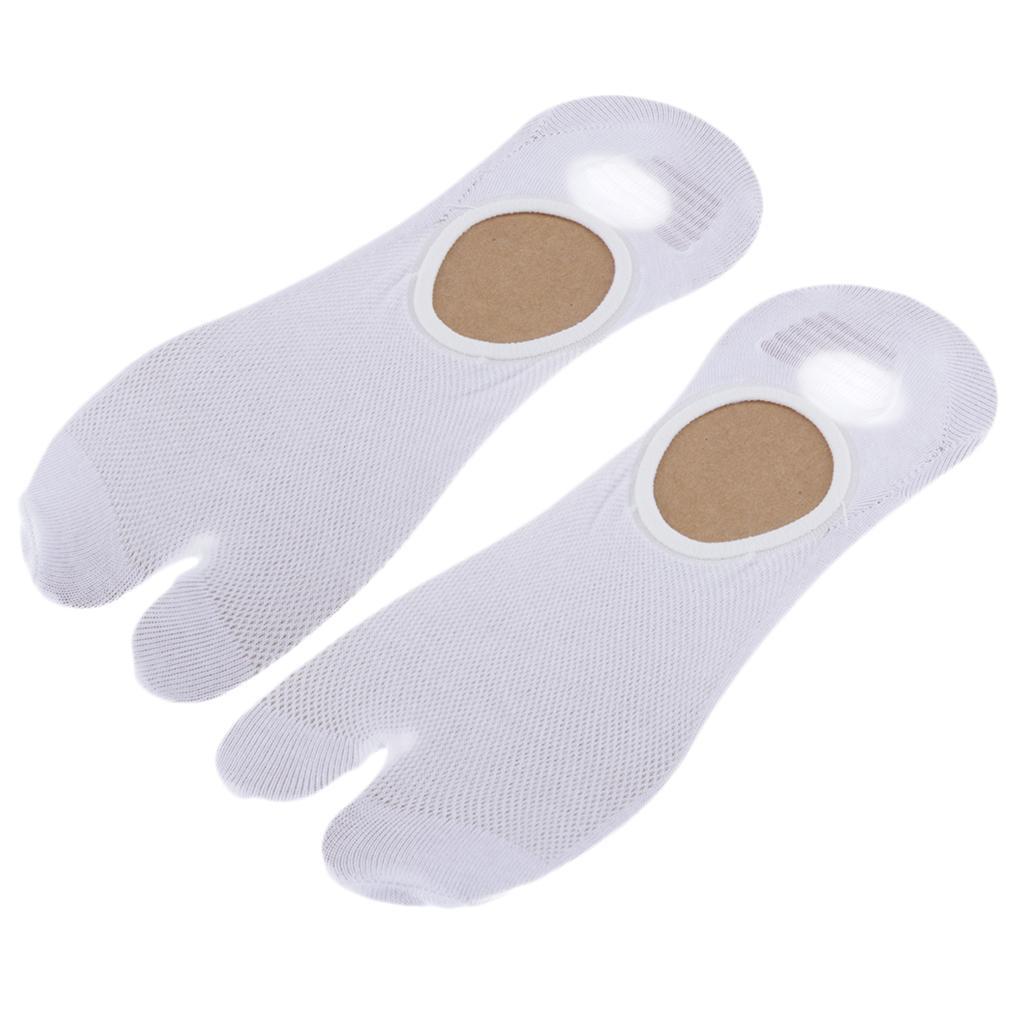 1 Pair Finger Socks Women Sports Socks 2 Fingers Low Cut Cotton Socks Flip Flop Slip