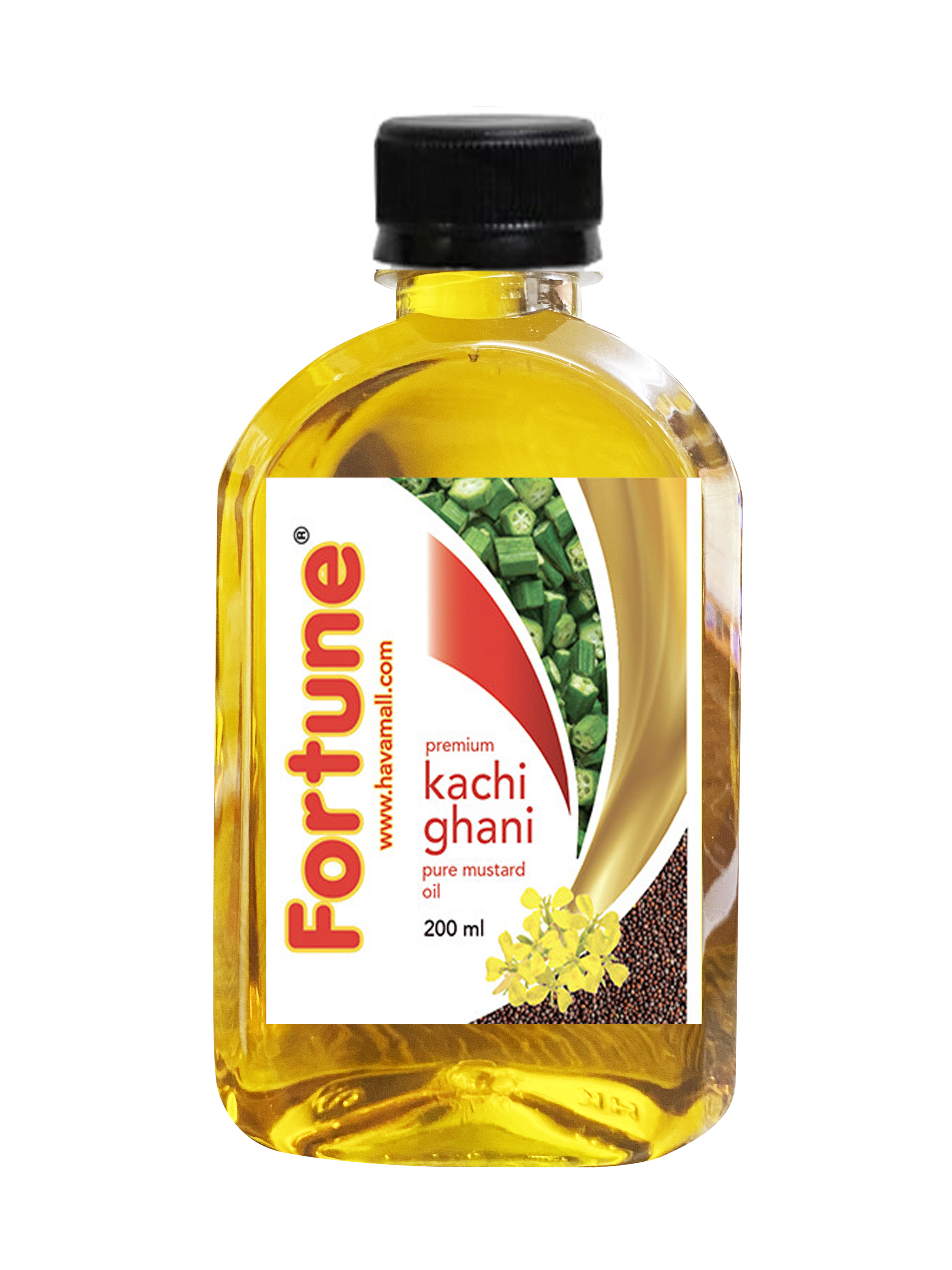 Dầu Mù Tạt Fortune Ghani Chai Nhựa 200ml – Mustard Oil