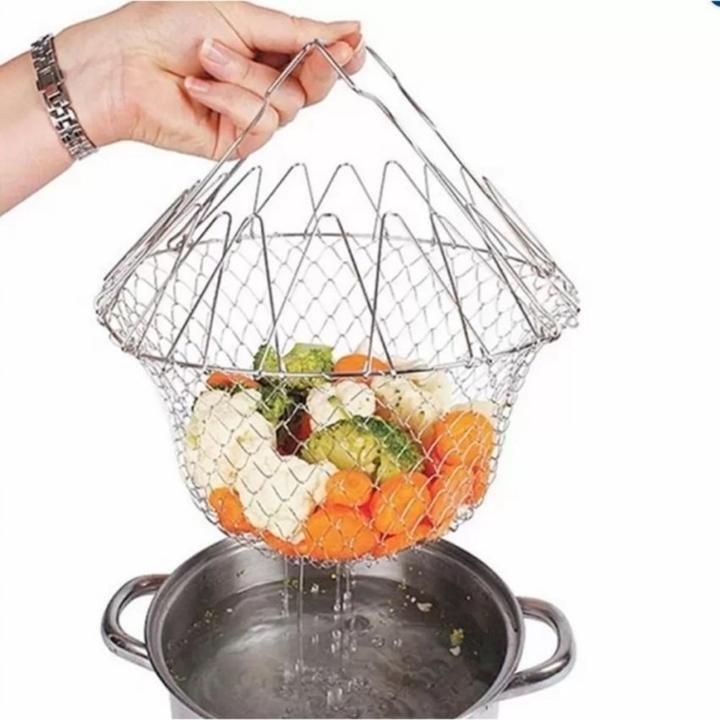 Rổ Nhúng Vouller Inox Chef Basket - Hàng Chính Hãng