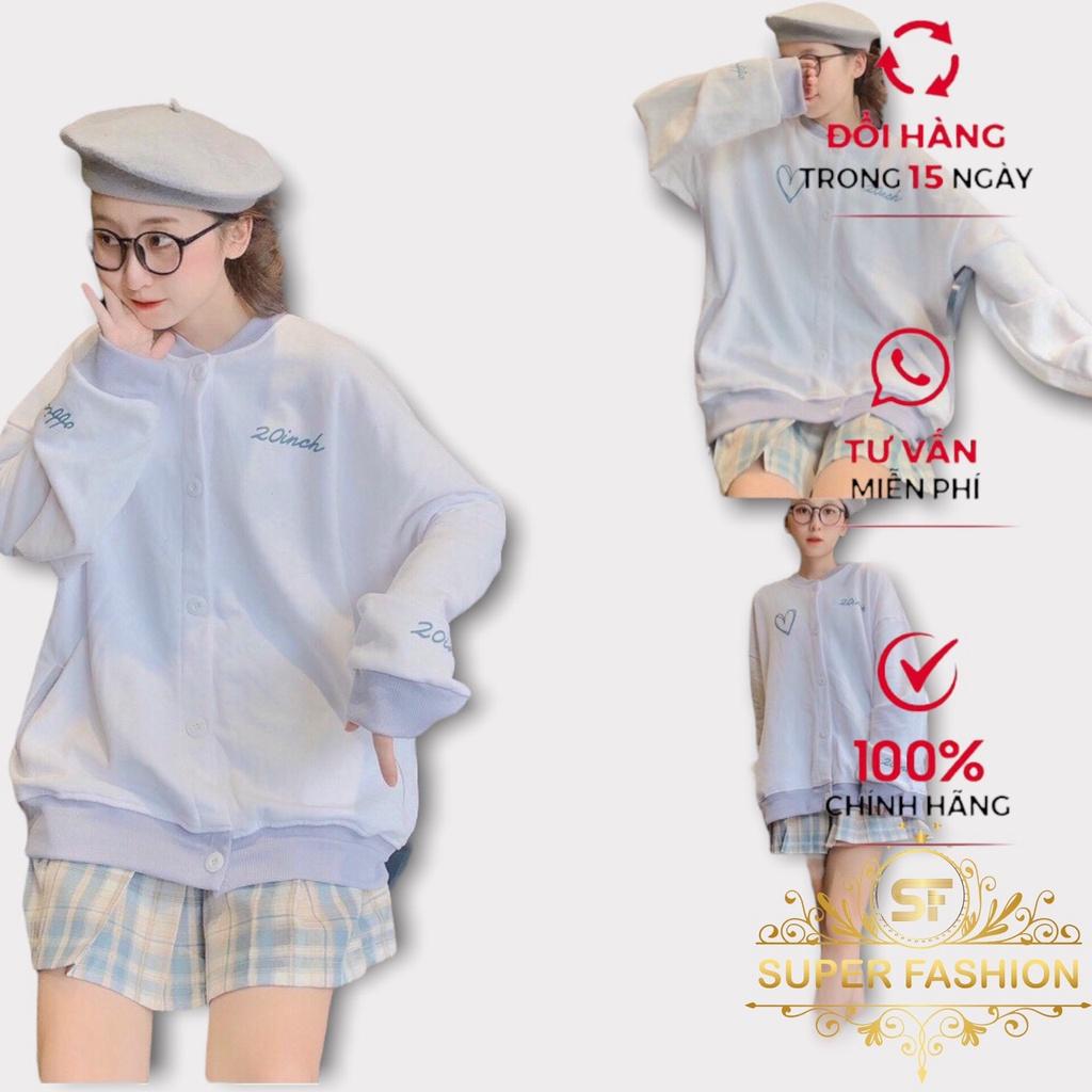 Áo Khoác Nữ Fashion Kiểu Dáng Cadigan Vải Nỉ Mền Mịn Mẫu Mới Hot Trend