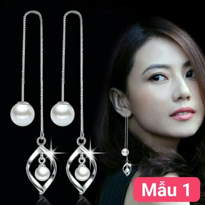 Bông tai thời trang Bông tai nữ dáng dài Trang sức Bé Heo