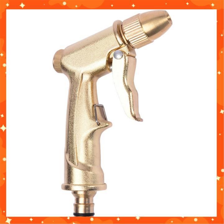Bộ dây vòi xịt nước rửa xe, tưới cây . tăng áp 3 lần, loại 20m 206701-1 đầu đồng,cút,nối đen + tặng đai
