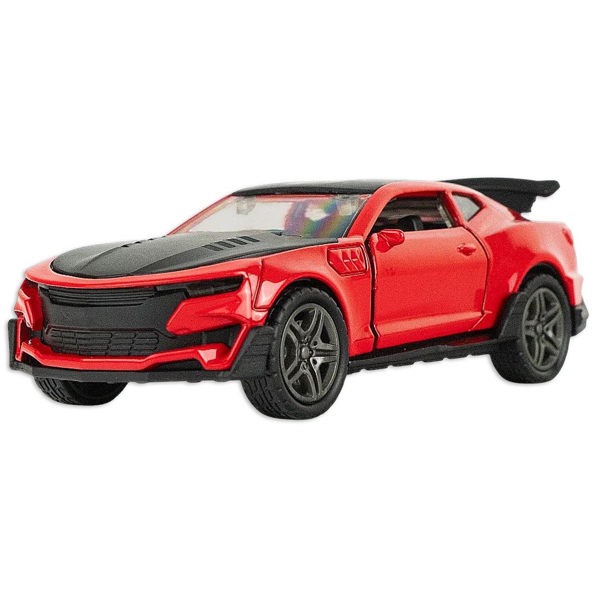 Đồ Chơi Mô Hình Xe CC Ba Cửa Chạy Trớn - Toys&amp;Joys 53235 - Màu Đỏ