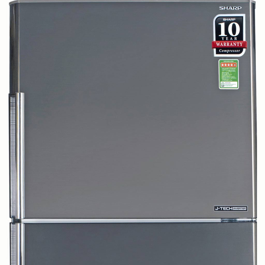 Tủ lạnh Sharp Inverter 342 lít SJ-X346E-SL