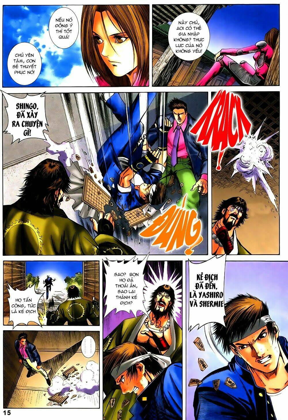 king of fighters zillion chapter 13 15