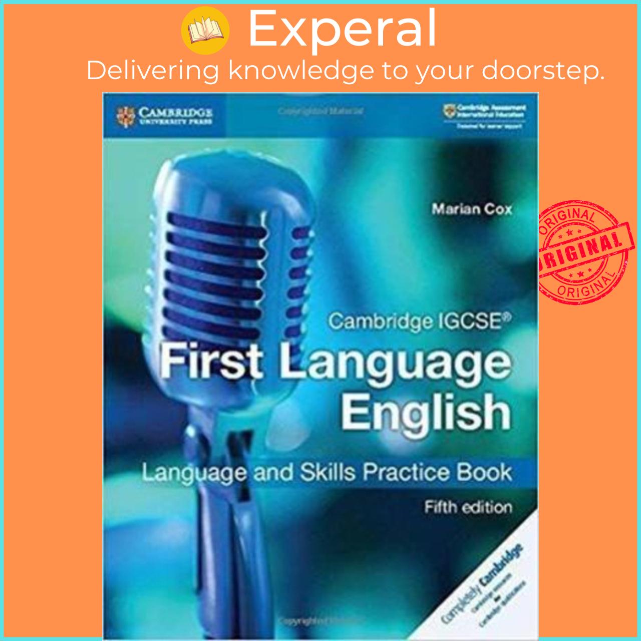 Sách - Cambridge IGCSE R First Language English Language and Skills Practice Boo by Marian Cox UK edition, paperback