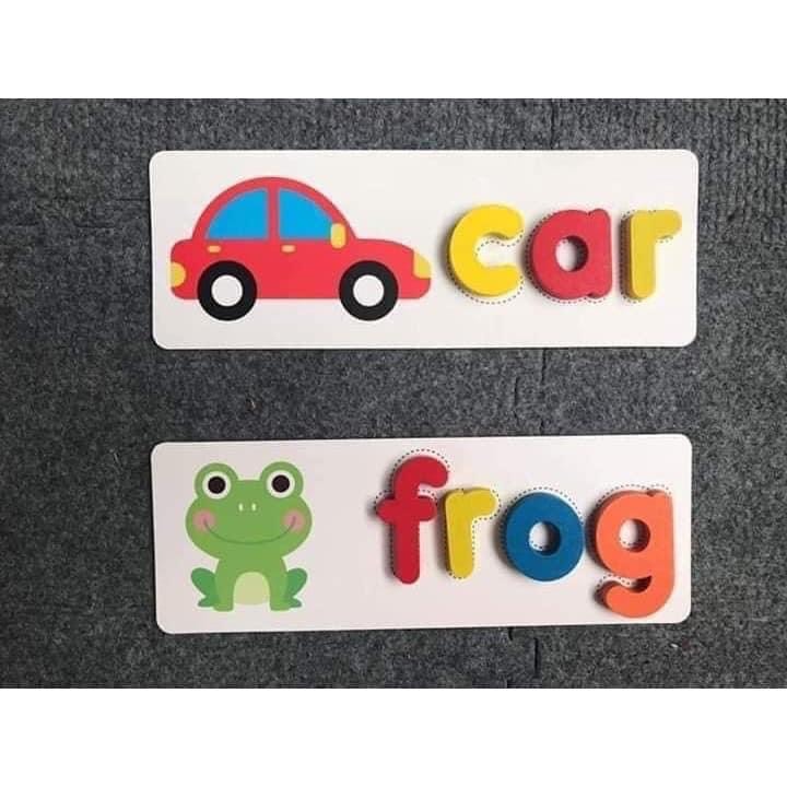 BỘ TRÒ CHƠI GHÉP CHỮ THEO HÌNH SPELLING GAME