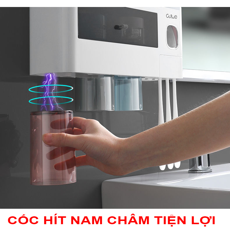 Kệ Để Bàn Chải Kem Đánh Răng Jodily Cao Cấp Dán Tường