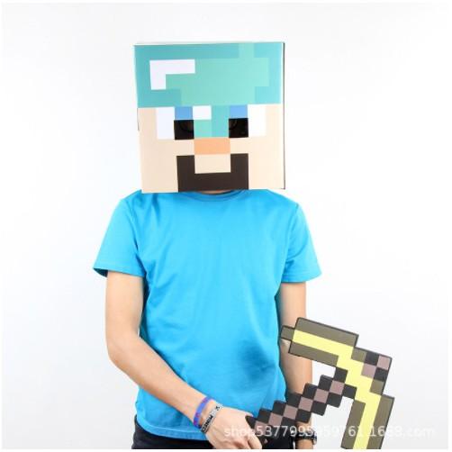 Minecraft đồ chơi hóa trang Steve kim cương cực chất