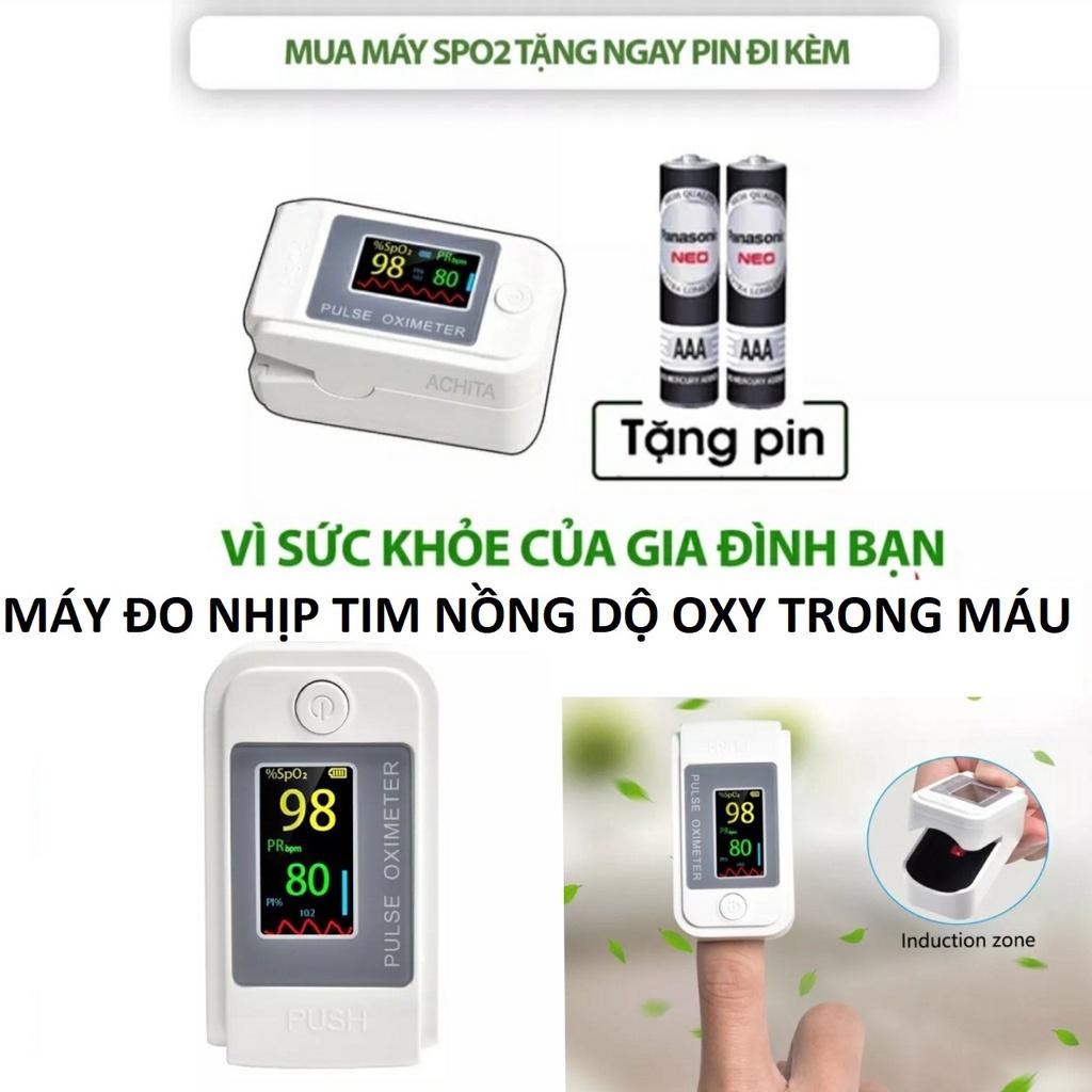 Máy Đo SPO2 Nồng Độ Oxy Trong Máu và Nhịp Tim , Độ Chuẩn Xác Cao Mẫu Mới Loại Tốt