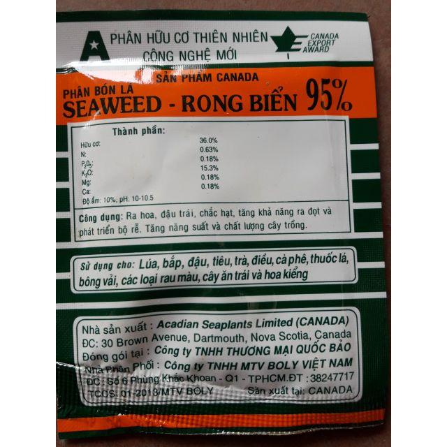 Phân bón rong biển dạng gói