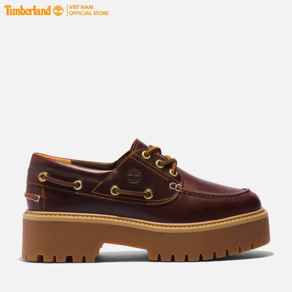 Timberland Giày Lười Nữ Đế Cao - Women’s Timberland Premium Boat Shoe TB0A2QDMH3