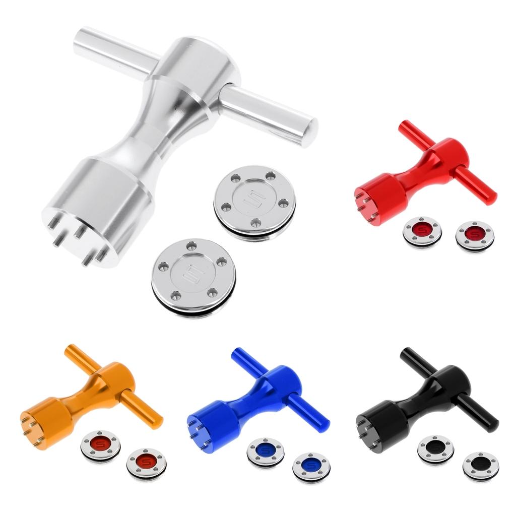2 Pcs 5g to 20g Golf Custom Weights + Wrench For Titleist Scotty Cameron Putters 5 Colors Available