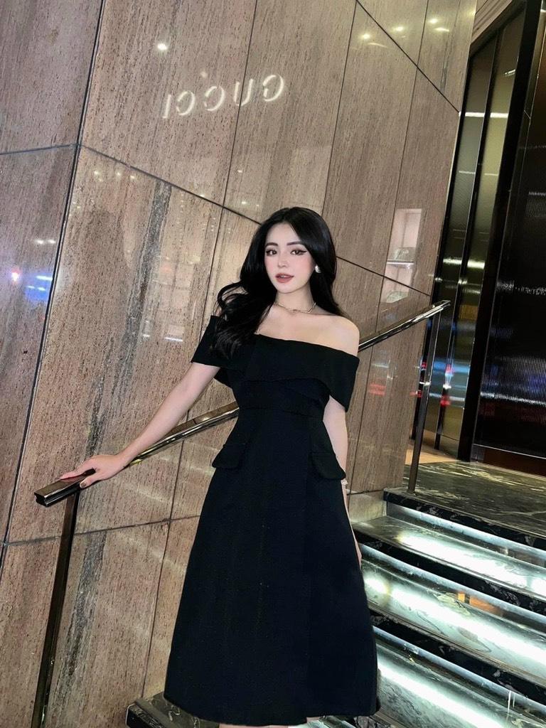 ĐẦM XOÈ BẸT VAI NẮP TÚI