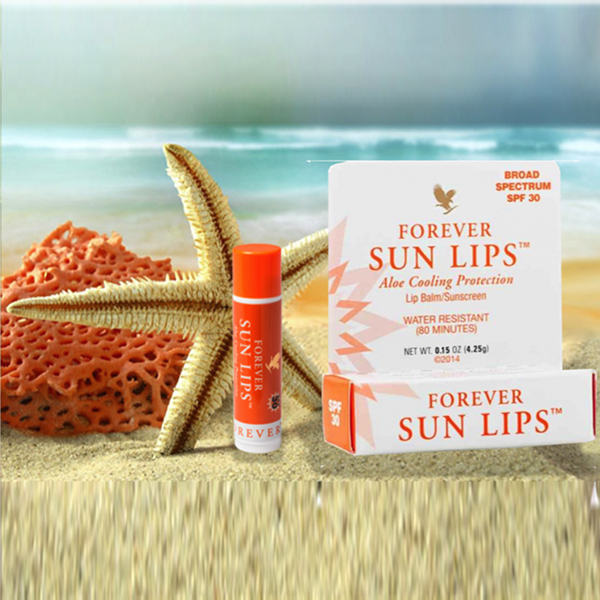 Combo Son dưỡng và chống nắng cho môi - Forever Sun Lips (#462) - với SPF30 Và Kem chống nắng từ Mỹ Aloe Sunscreen (#199) - 118ml