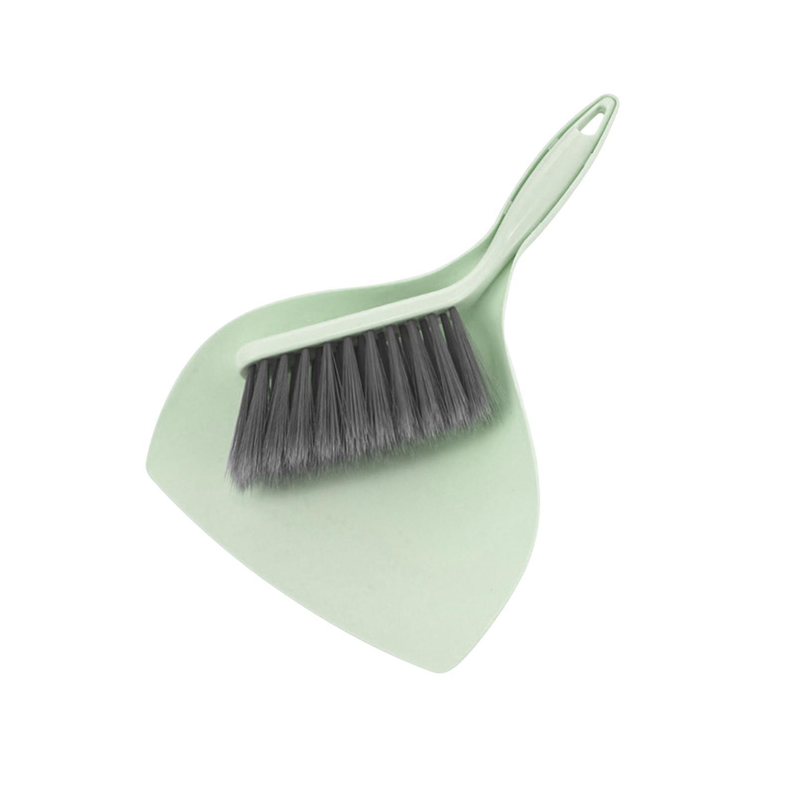 Mini Dustpan and Brush Set Hanging Hole Household for Cabinets