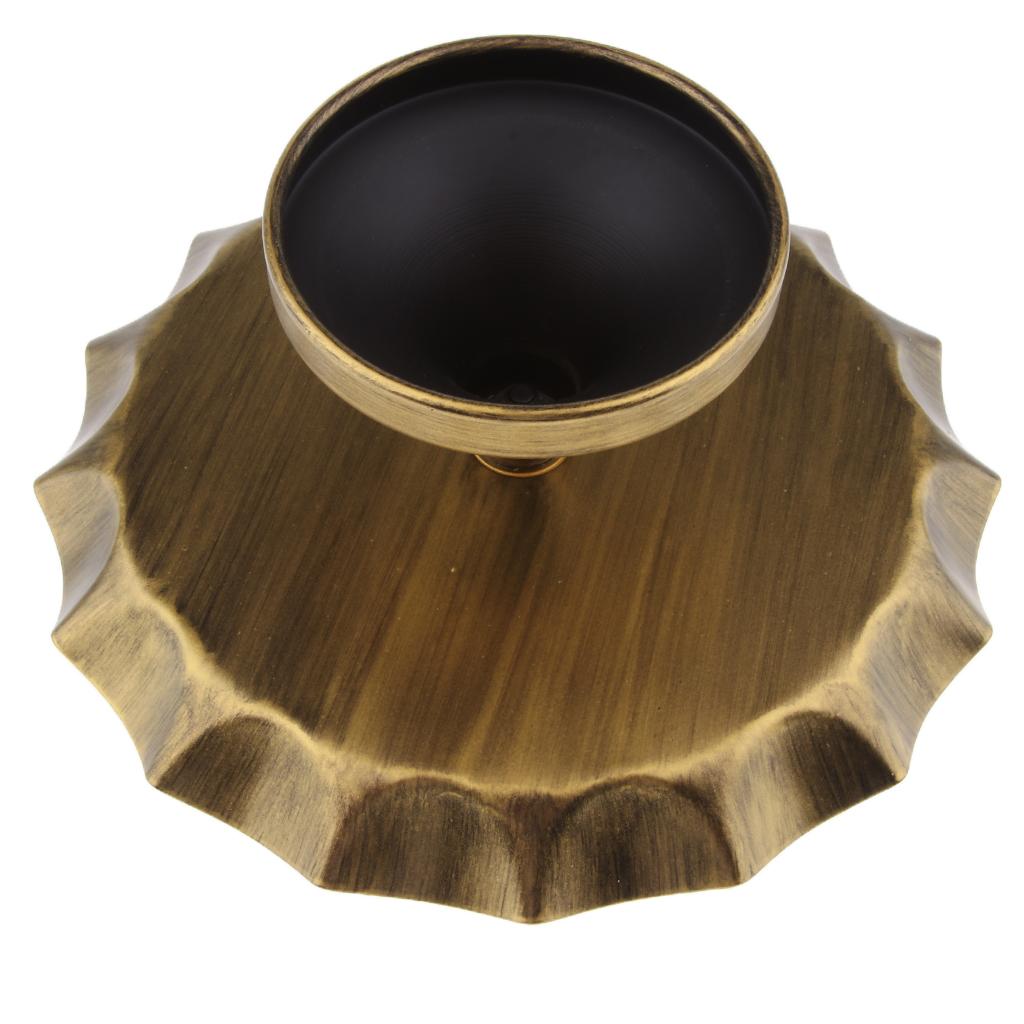 Vintage Metal Round Display Cake Stand Food Platter Serving Rack Holder S