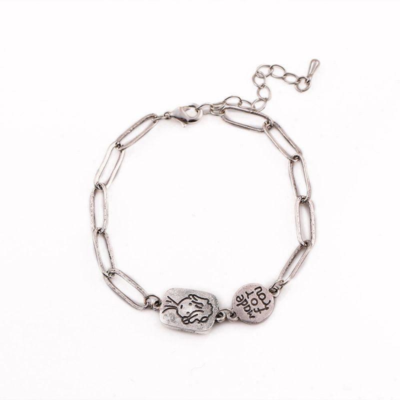 Vòng tay bạc thiết kế kiểu dáng đơn giản