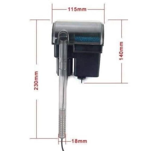 Máy Lọc Treo Hồ Cá Mini Dạng Thác - Lọc Nước Bể Cá