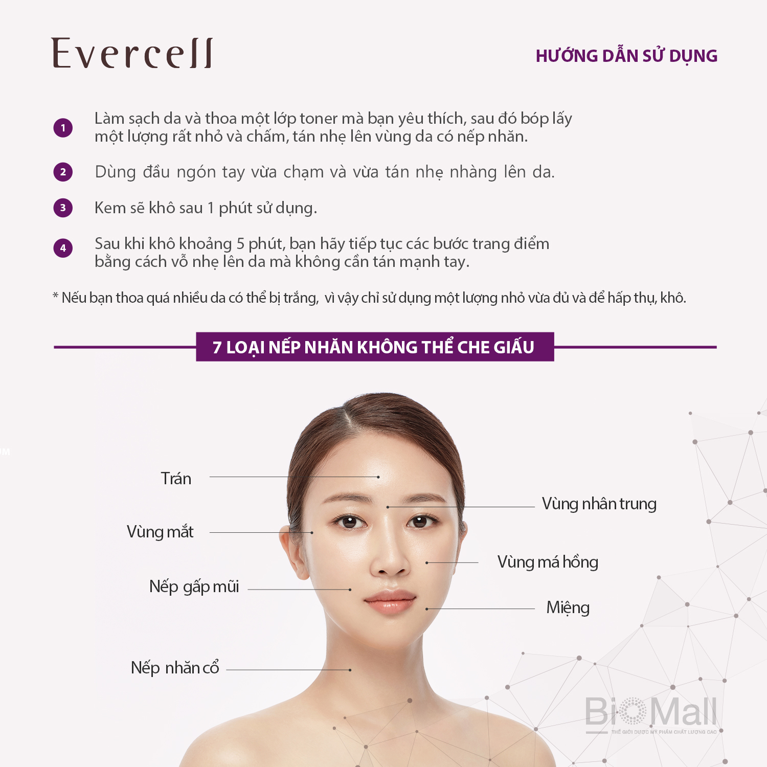 &quot;Giải pháp chuyên gia chống Nếp nhăn sâu Công nghệ Tế bào gốc EVERCELL Deep Wrinkle Solution Expert 10ml  &quot;