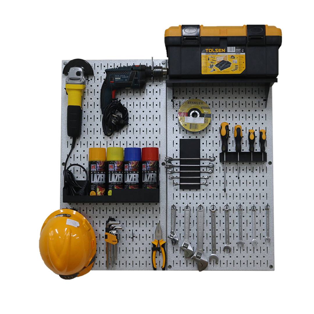 Bảng treo dụng cụ Pegboard cơ khí K2 mạ kẽm