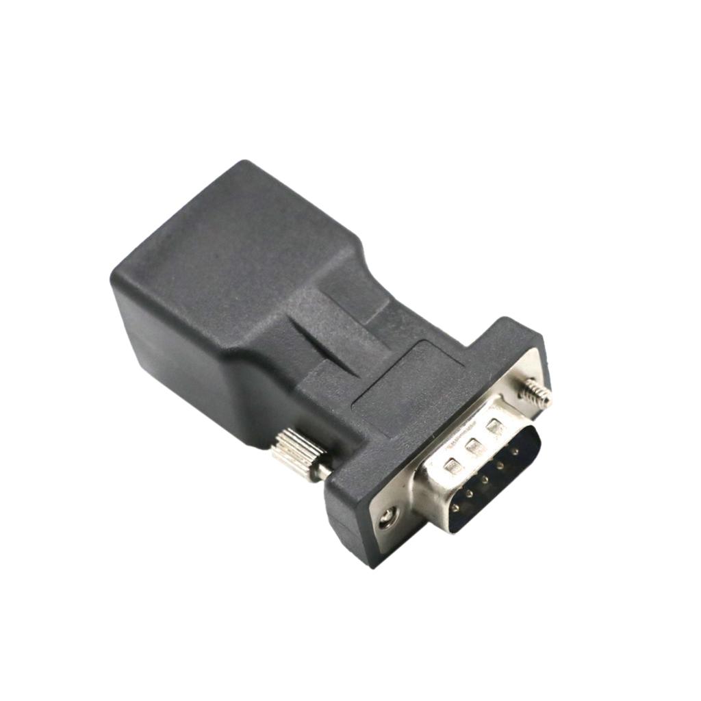 To RS232, DB9 9-Pin Serial Port Male To  Female /6 Ethernet