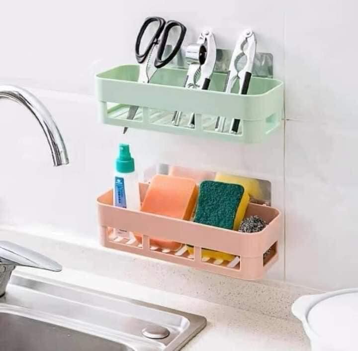 Kệ Nhựa Đựng Đồ Nhà Tắm,Nhà Bếp Hút Chân Không Siêu Chắc Mã KHC1622