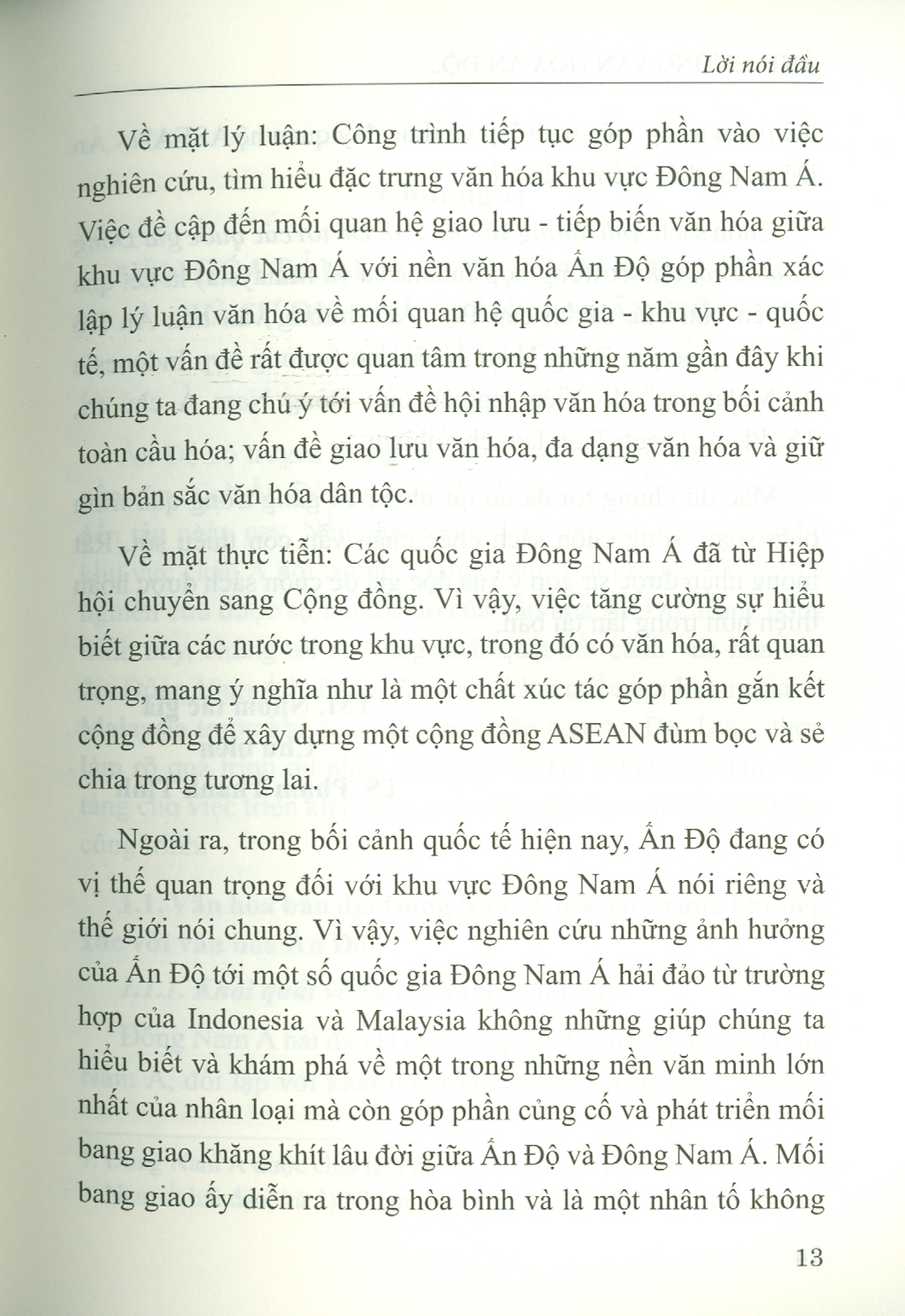 Ảnh Hưởng VĂN HÓA ẤN DỘ Tại Các Quốc Gia Đông Nam Á Hải Đảo (Trường Hợp INDONESIA Và MALAYSIA) (Sách chuyên khảo)